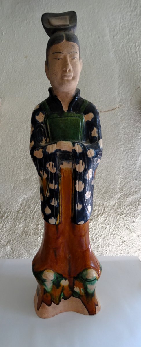 Collection Of 4 Mingqis, Terracotta, China, 20th Century.-photo-2