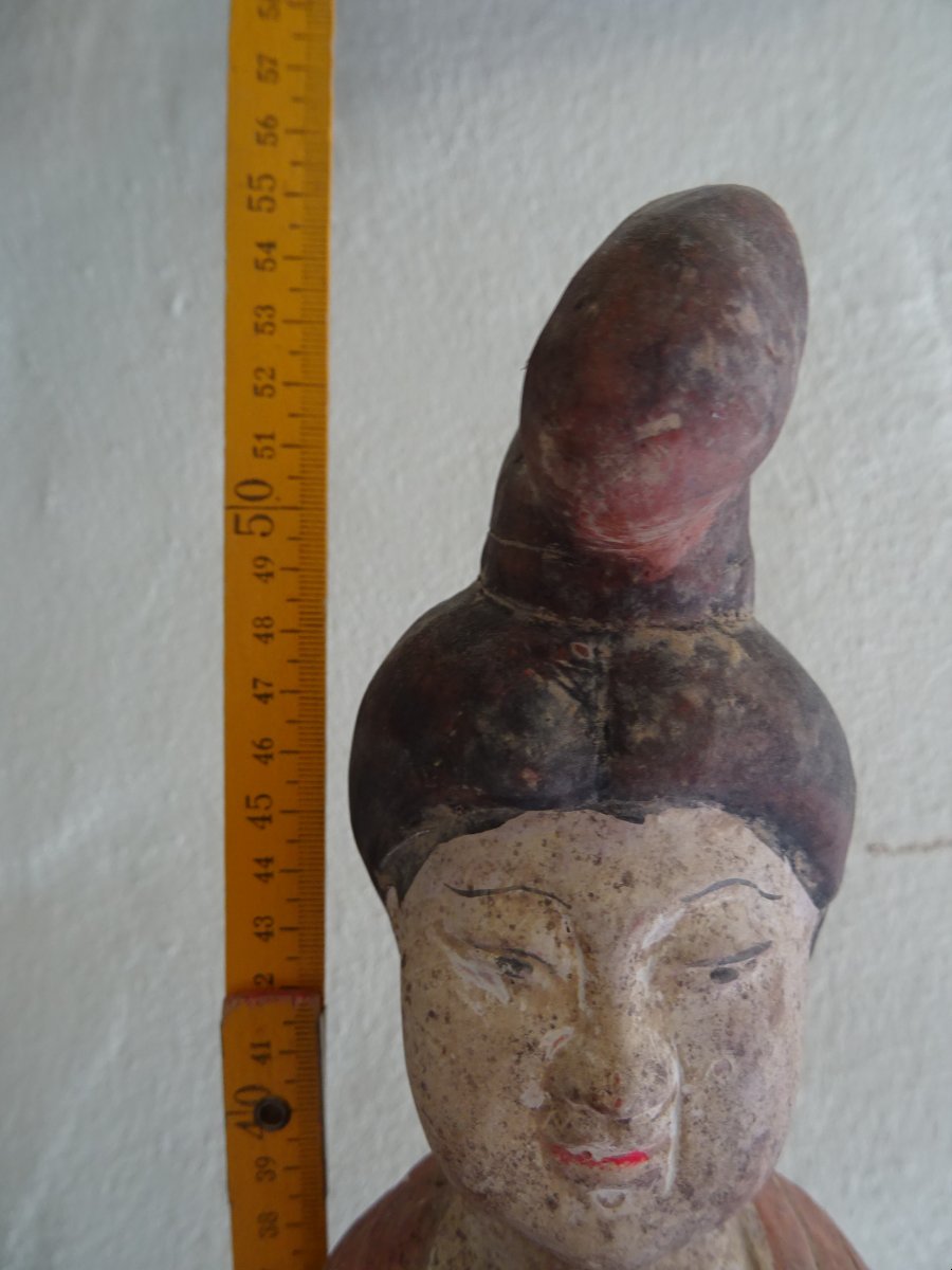 Collection Of 4 Mingqis, Terracotta, China, 20th Century.-photo-5