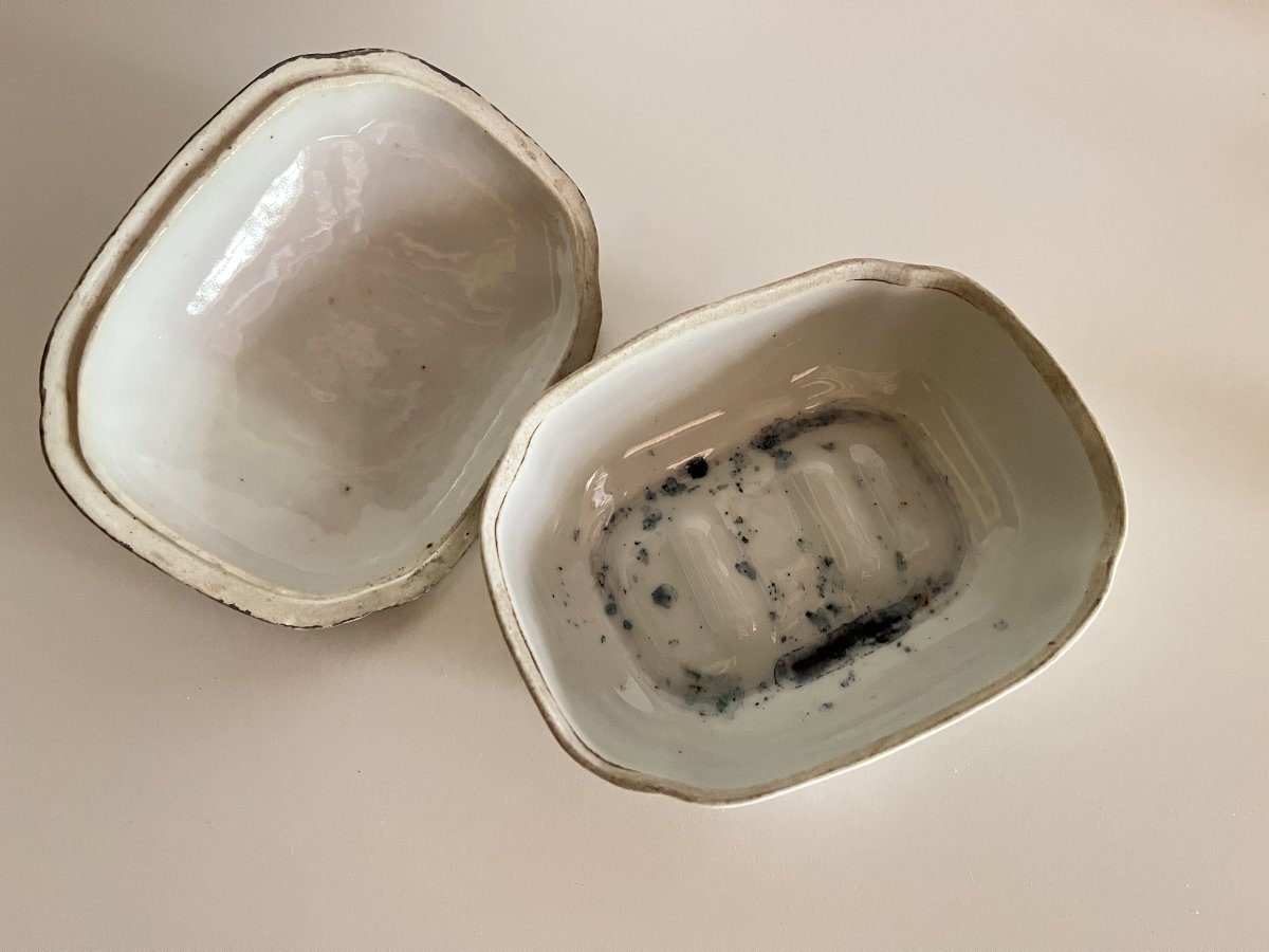 Soap Dish, 19th-century Chinese Porcelain-photo-4