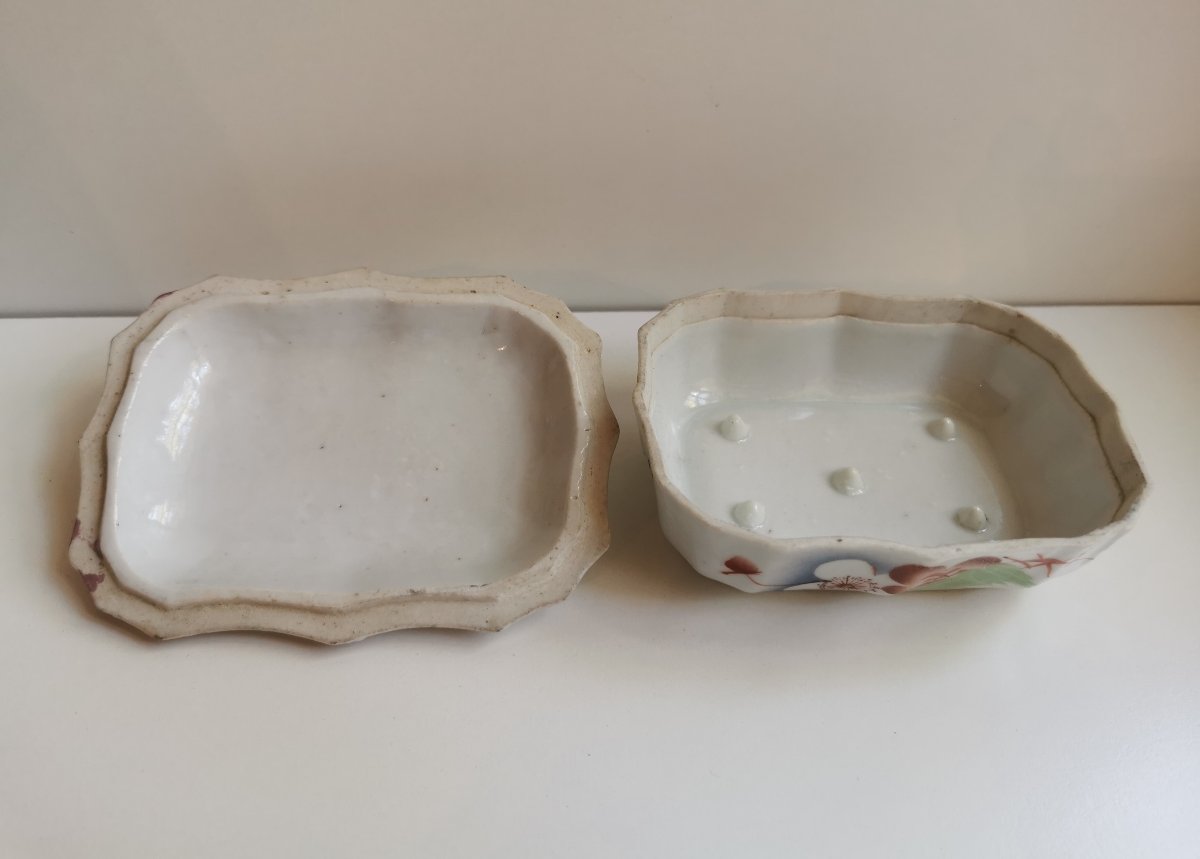 Soap Box, 19th-century Chinese Porcelain.-photo-3
