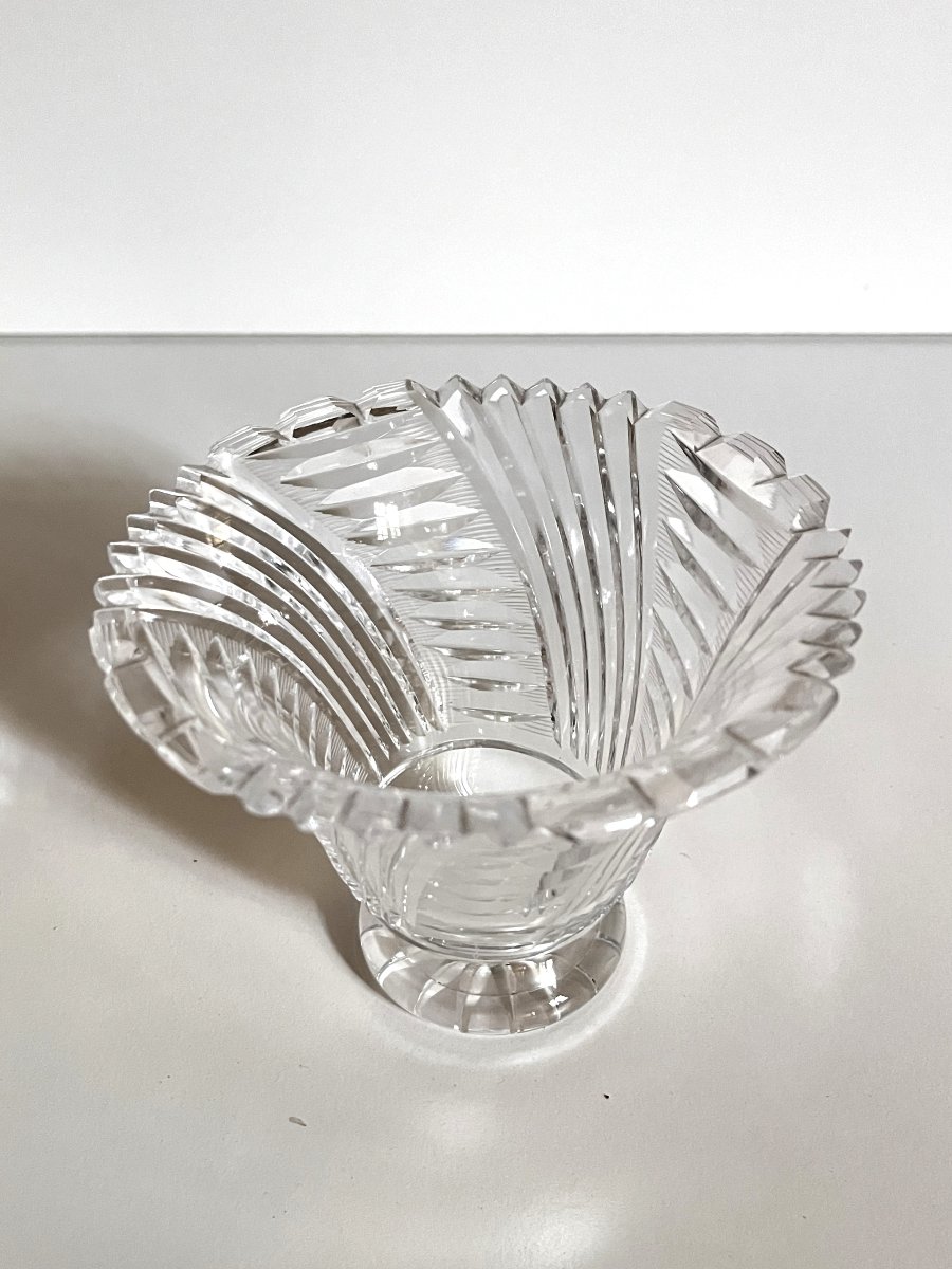 Service de toilette en cristal taillé, années 1940/1950-photo-2
