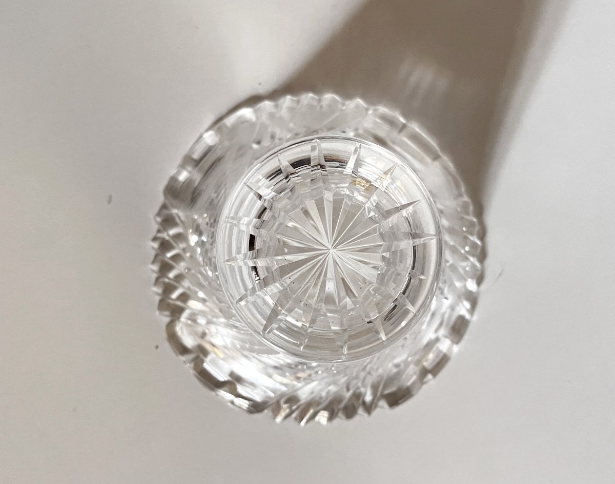 Service de toilette en cristal taillé, années 1940/1950-photo-4