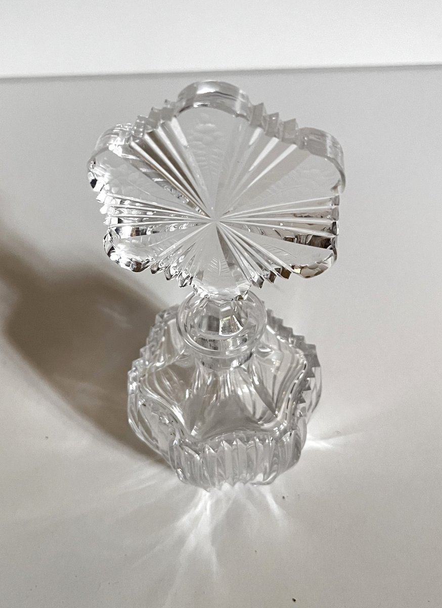 Service de toilette en cristal taillé, années 1940/1950-photo-2