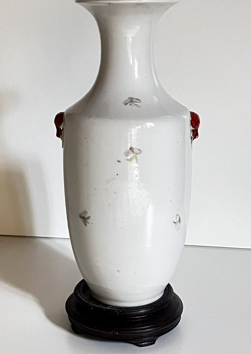 Vase, porcelaine de Chine du XIXème siècle-photo-2