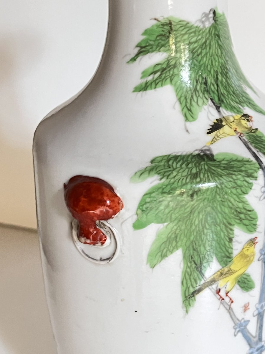 Vase, porcelaine de Chine du XIXème siècle-photo-4
