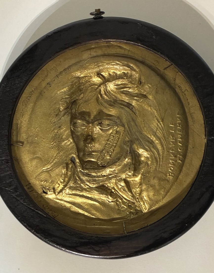 Bronze Medallion Of "napoleon Bonaparte" By David d'Angers, 1831-photo-1