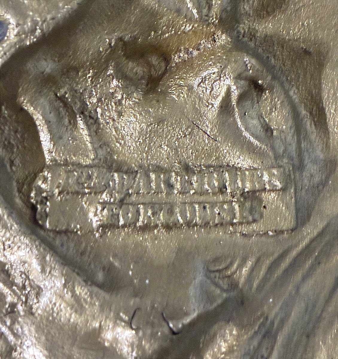 Bronze Medallion Of "napoleon Bonaparte" By David d'Angers, 1831-photo-2