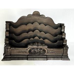Letter Holder Or Mail Sorter From The Napoleon III Era, 19th Century.