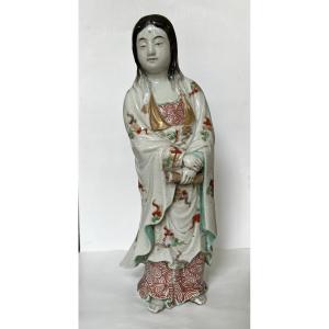 Porcelain Goddess, Japan, 19th Century.