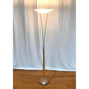 “ayla” Designer Floor Lamp, Walter Monici For Lumina, 1990s