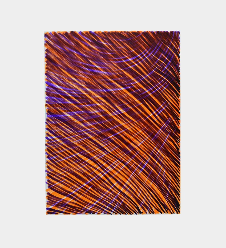 Katharina Grosse - Acrylic On Aluminum Plate - Signed - 2003