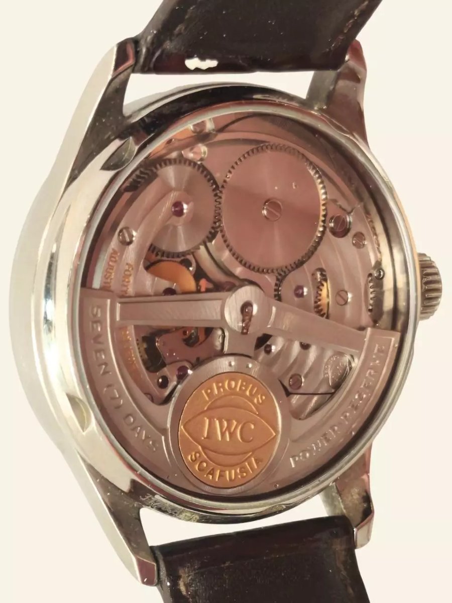 Montre IWC Portugieser Automatic 7 Days IW5001 en or blanc 18 ct-photo-4