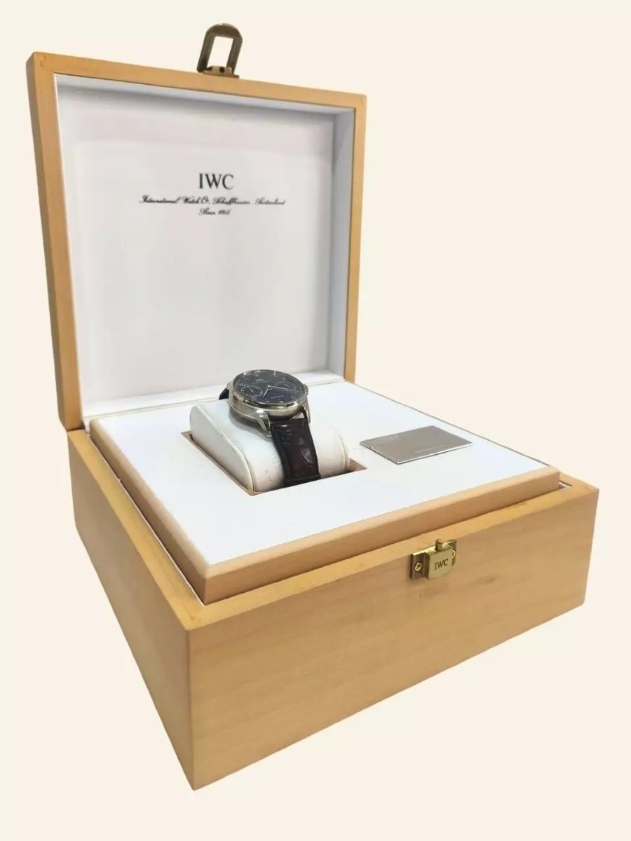 Montre IWC Portugieser Automatic 7 Days IW5001 en or blanc 18 ct-photo-8