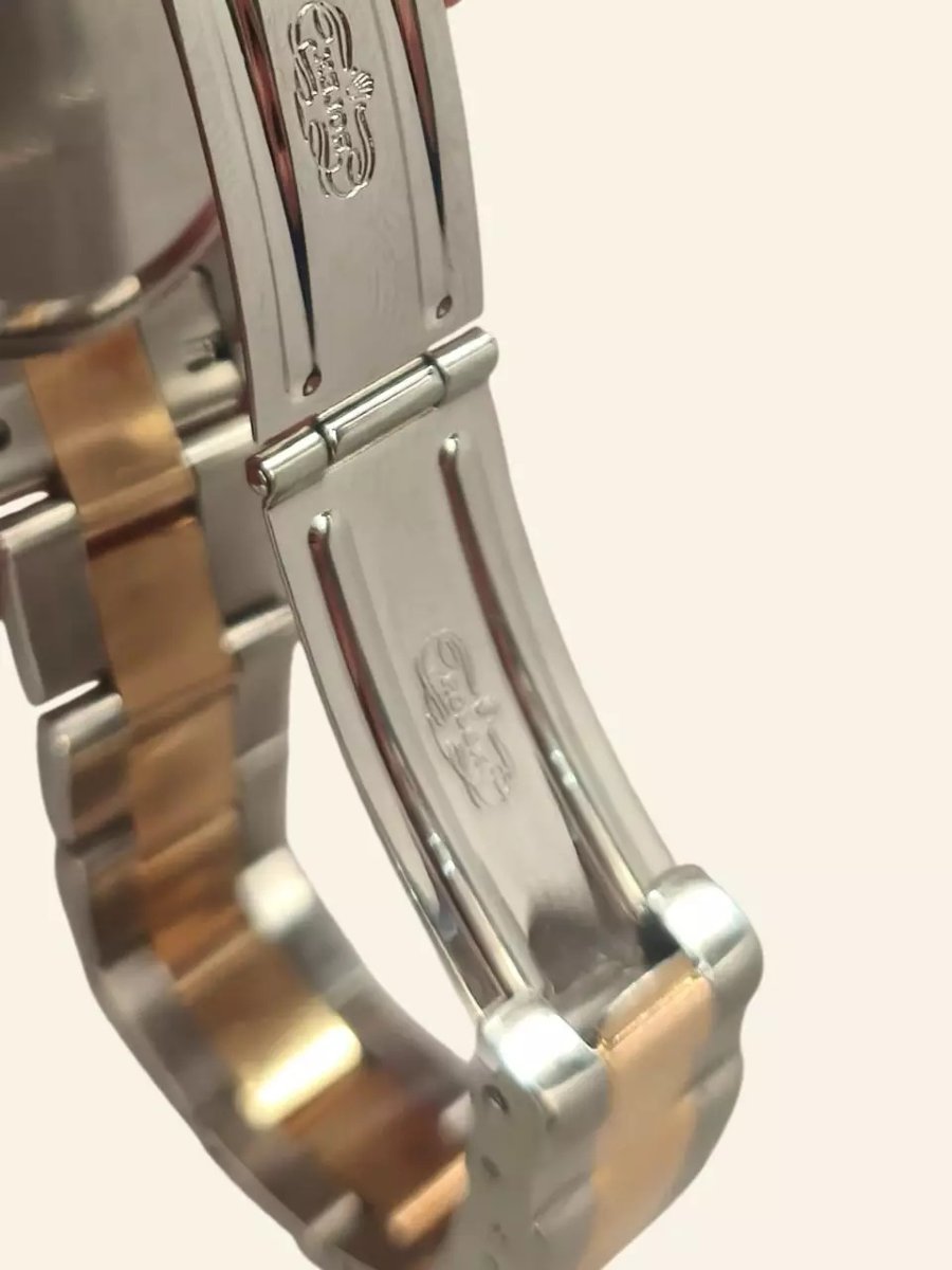 Rolex Yacht-master 169623 In Steel And 18k Gold, White Dial-photo-4