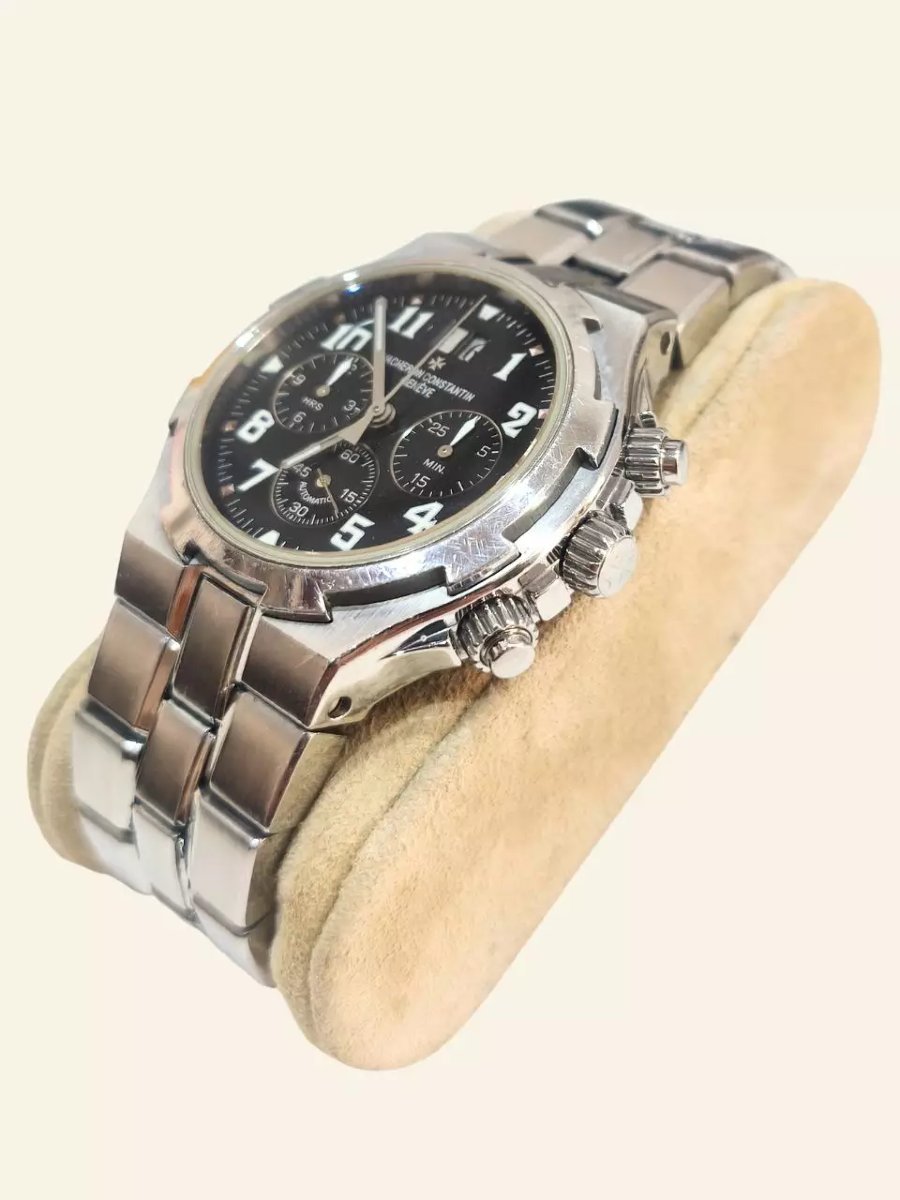 Vacheron Constantin Overseas Chronographe 49140/423A, acier, full set-photo-2