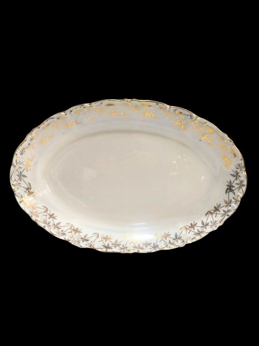 Royal China Vigo Porcelain Dinner Service, 45 Pieces, 1960s-photo-5