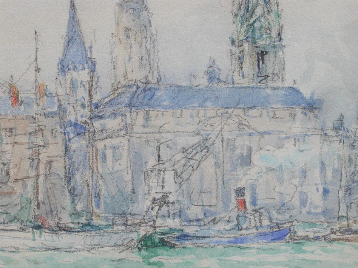 George Rousse Watercolour Proantic: Georges Rose