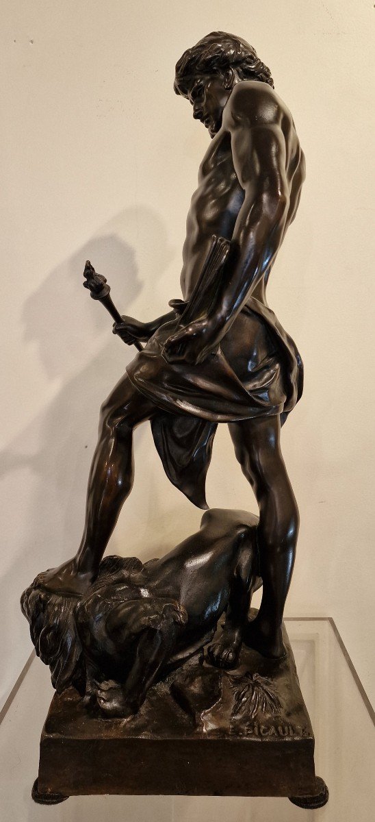 Bronze - Emile Louis Picault - The Spirit Primes The Force --photo-2