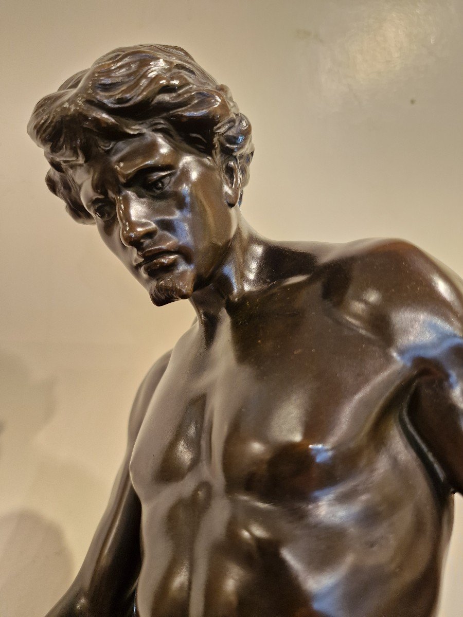 Bronze - Emile Louis Picault - The Spirit Primes The Force --photo-3