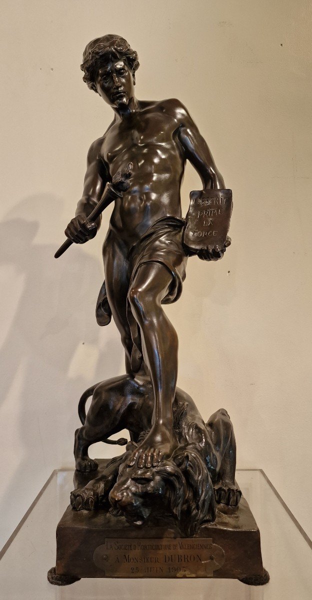 Bronze - Emile Louis Picault - The Spirit Primes The Force -