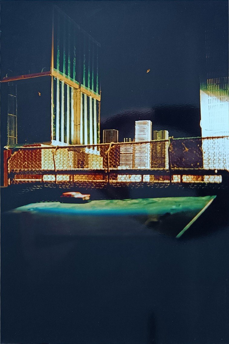 Christophe Salles, Photographie Argentique, Scène Urbaine De Nuit
