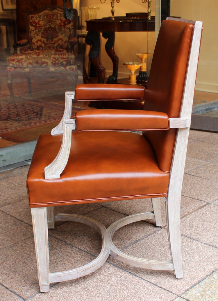 Fauteuil De Bureau - Attribué à André Arbus - 1940-photo-4