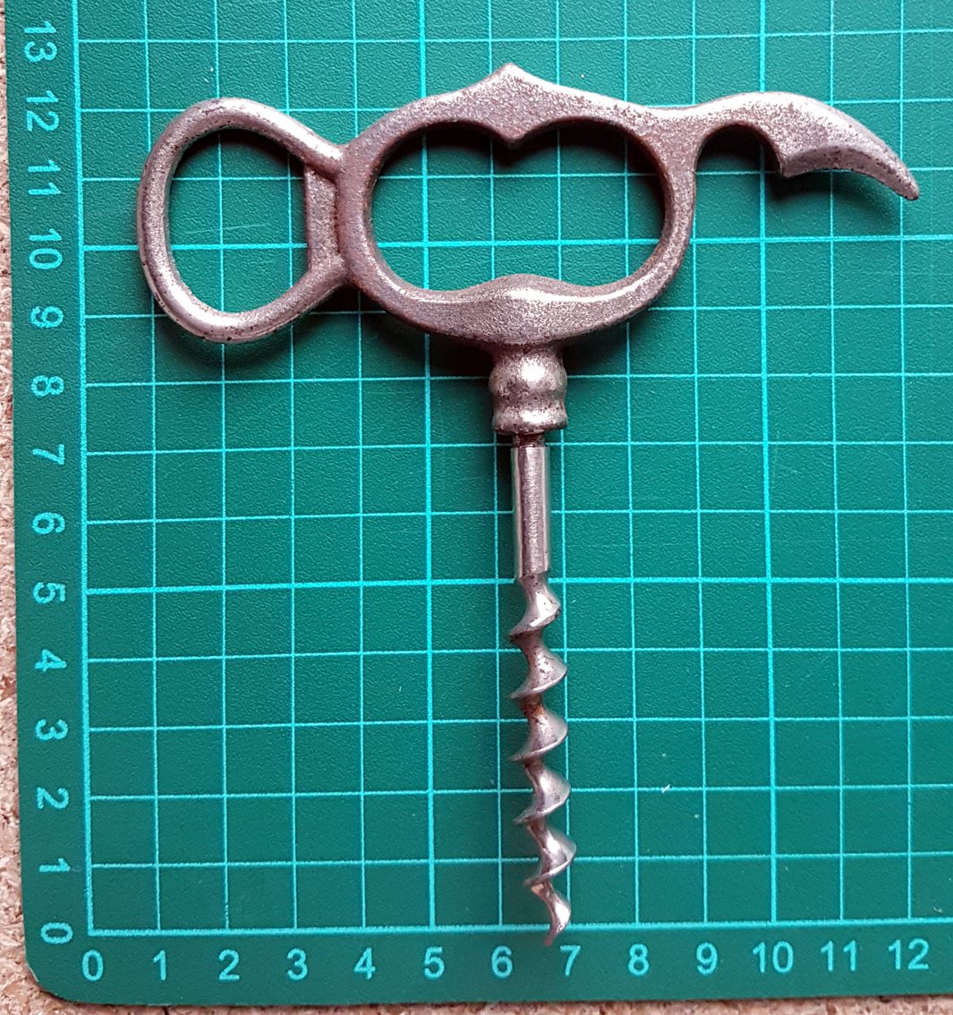 Corkscrew, Bottle Opener And Wire Cutter