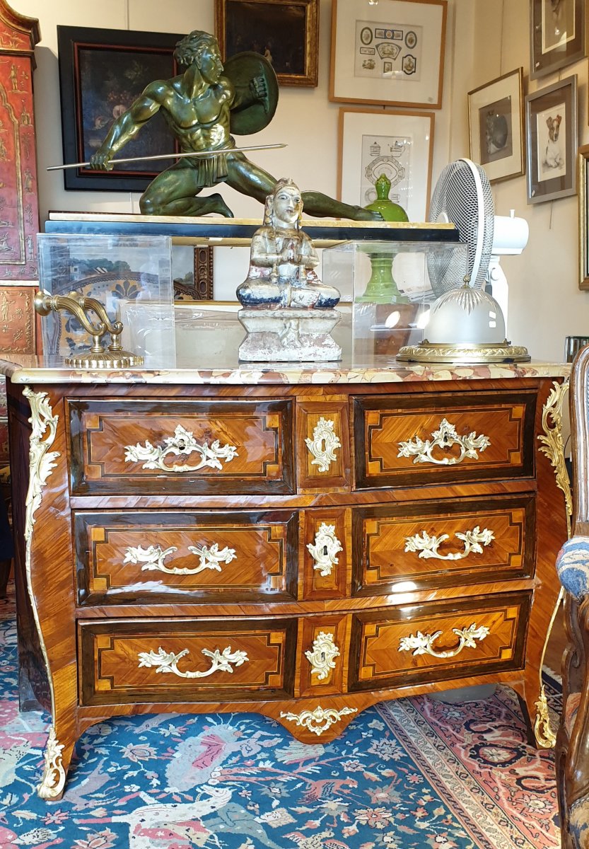  Commode  d'époque Louis XV-photo-2