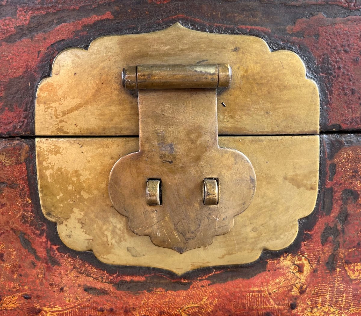 Antique Chinese Trunk-photo-3