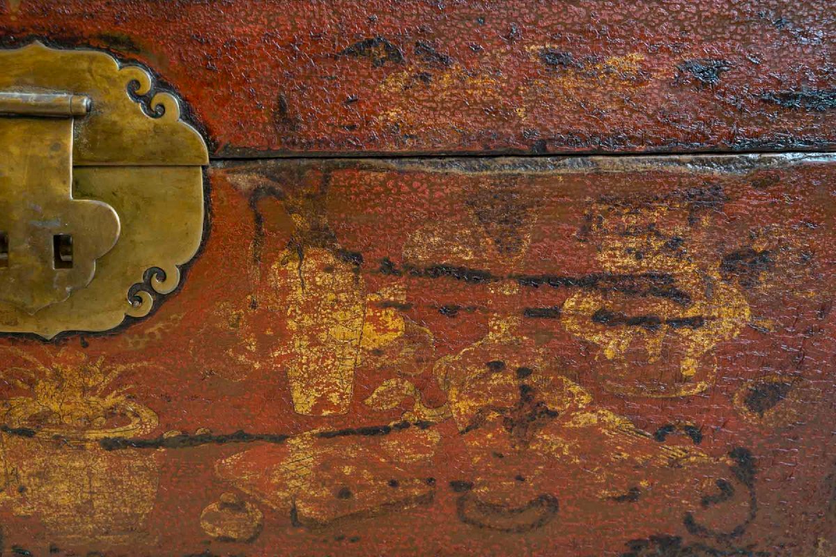 Malle ancienne chinoise-photo-3