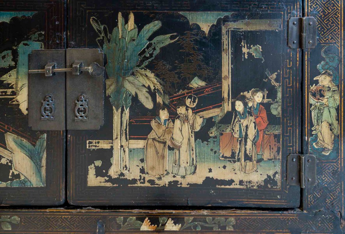 Coffre ancien chinois-photo-4
