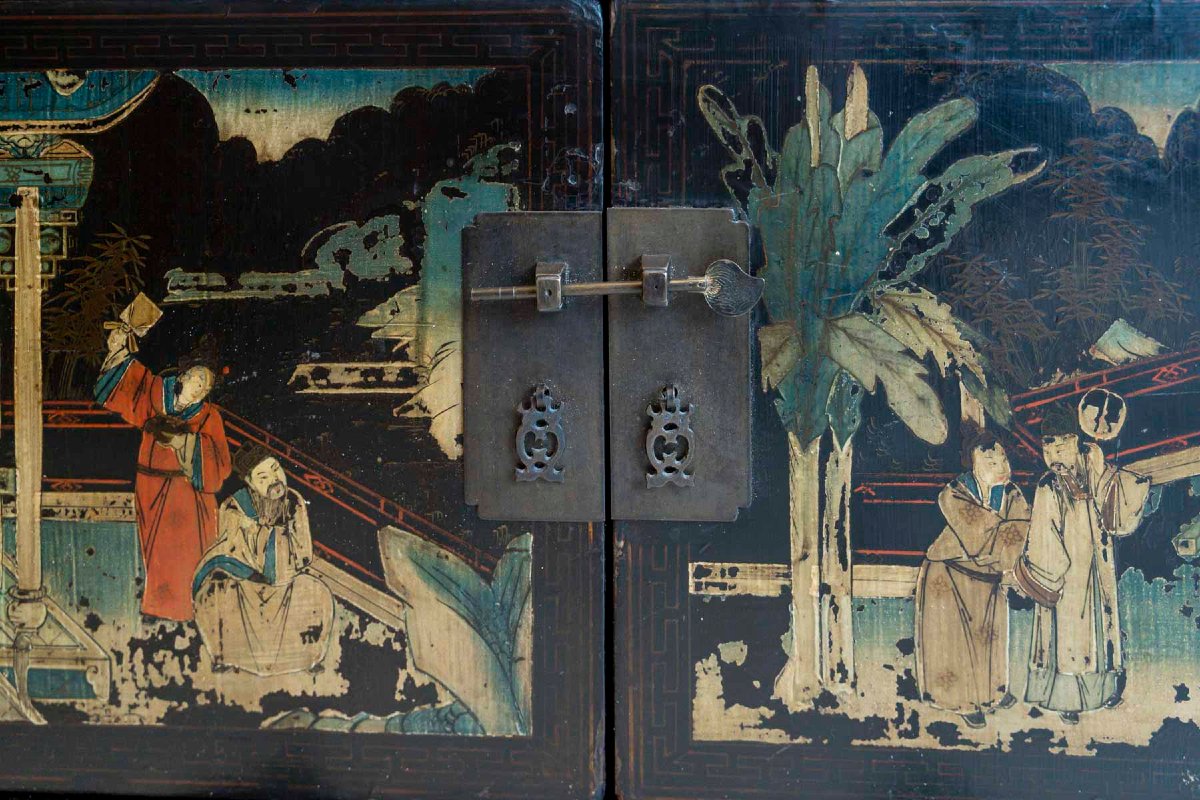 Coffre ancien chinois-photo-1
