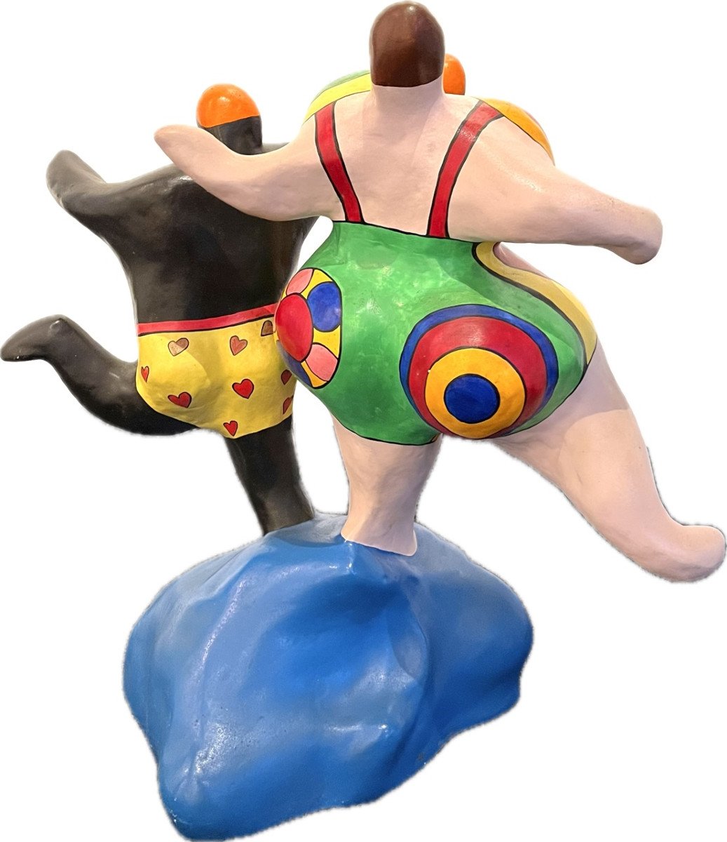 Niki De Saint-phalle,  Les Baigneurs, Vers 1981-photo-3