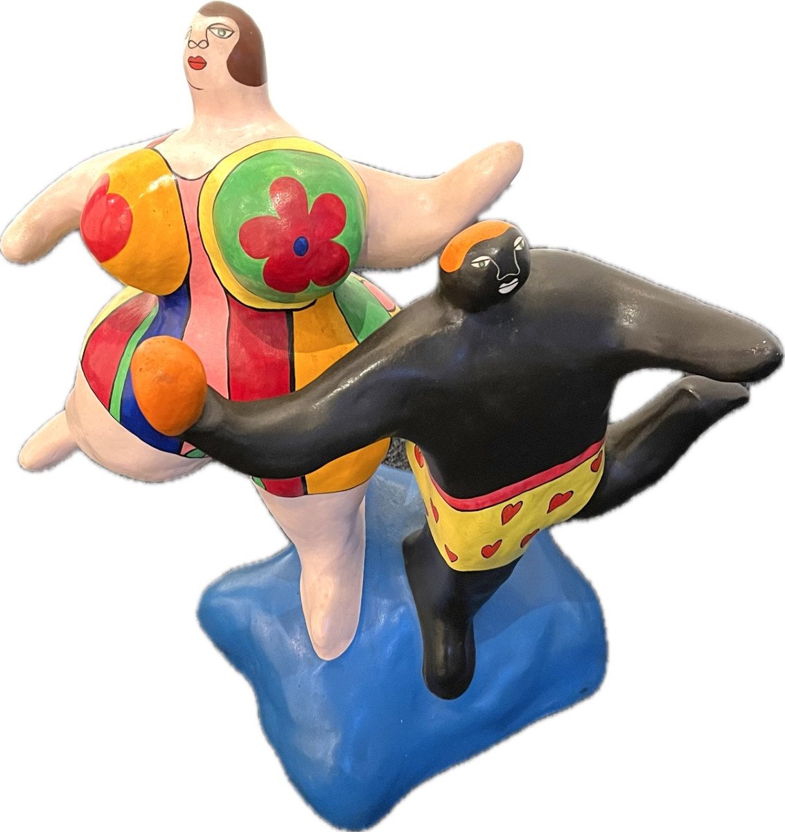 Niki De Saint-phalle,  Les Baigneurs, Vers 1981