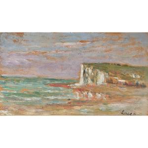 Maximilien Luce, Cliff In Normandy