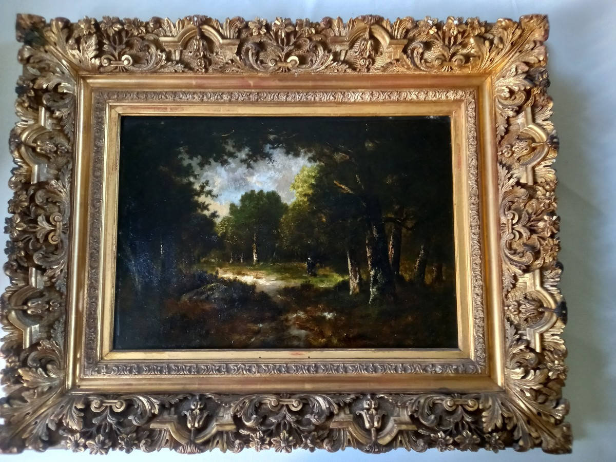 Oil On Canvas Signed Léon Richet (1847-1907)