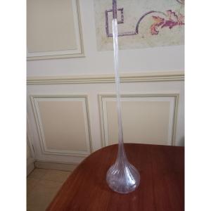 grand vase soliflore signé DAUM Nancy