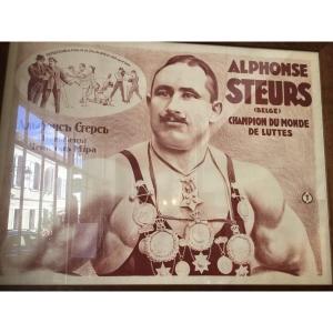 Affiche Alphonse Stuers (belge)