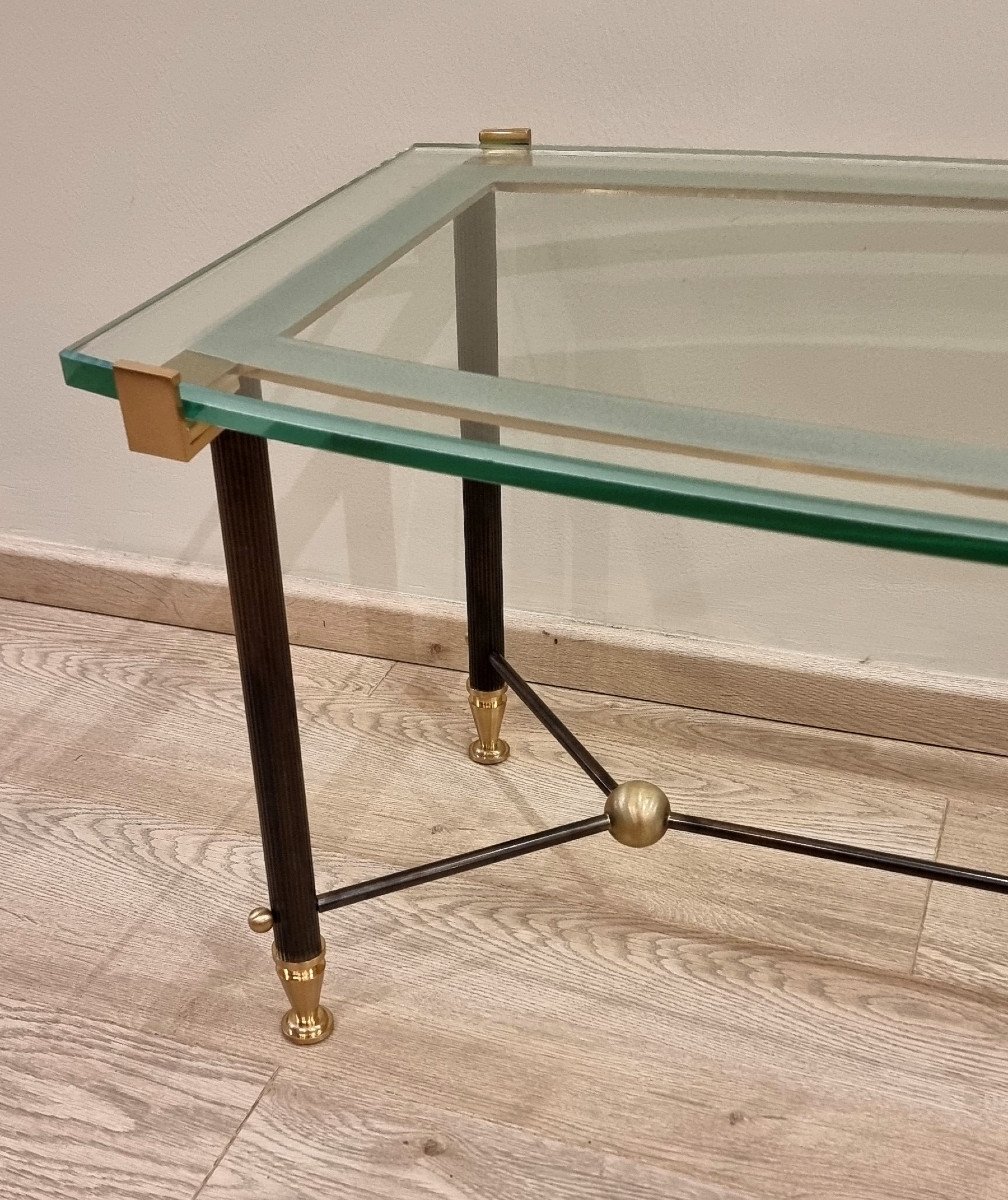 Jules Leleu Design Coffee Table 1950-1960-photo-3