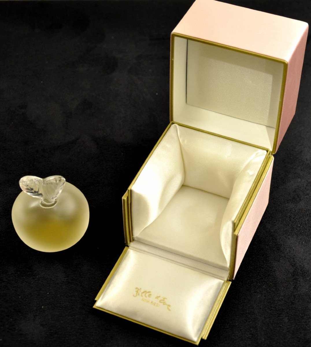 Nina Ricci Lalique Fille d'Eve Flacon à Parfum Circa 1960 -photo-2