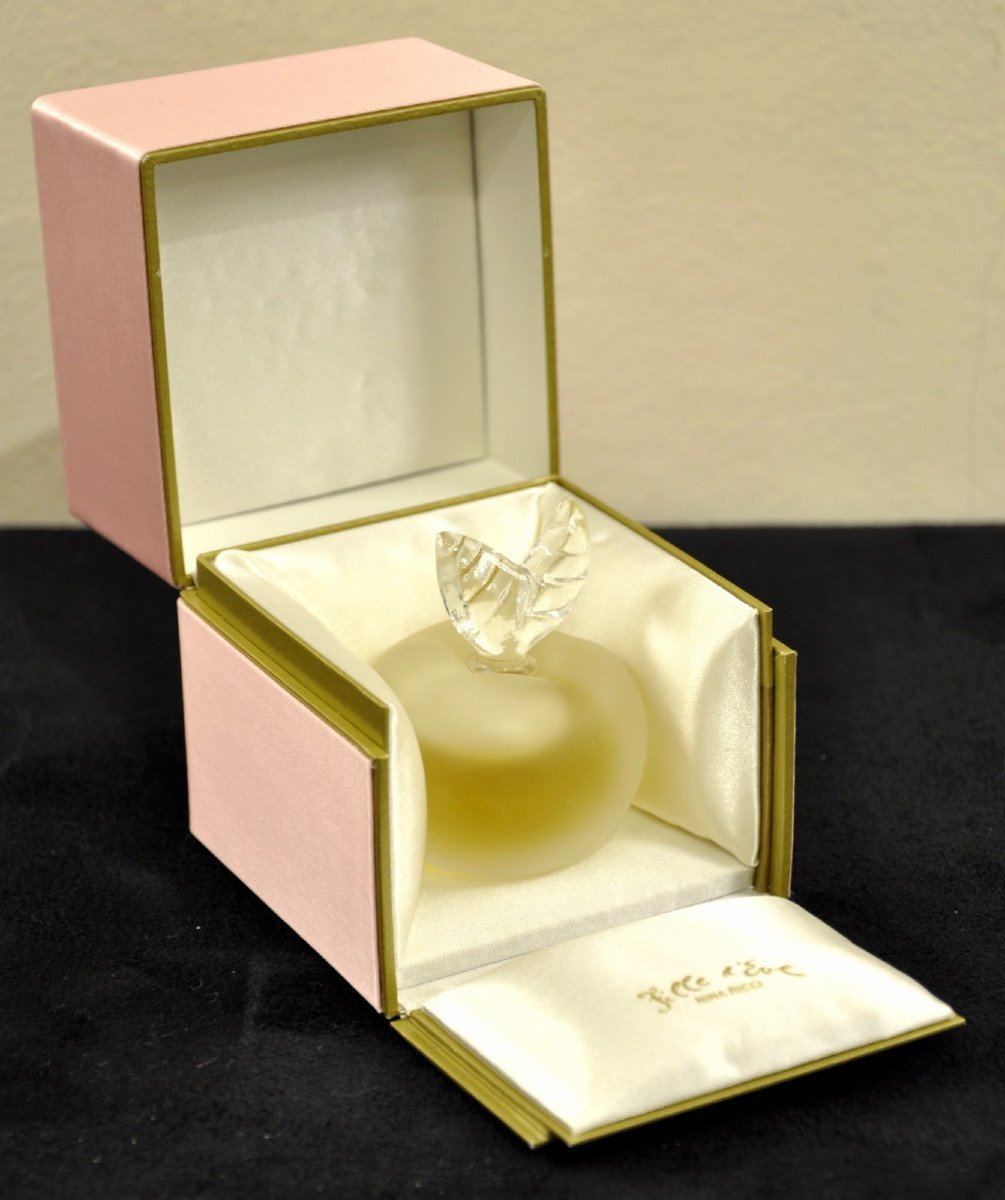 Nina Ricci Lalique Fille d'Eve Flacon à Parfum Circa 1960 -photo-3
