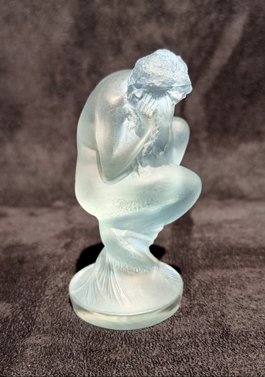 René Lalique Mascotte Sirène  Art Déco 1920 -photo-3