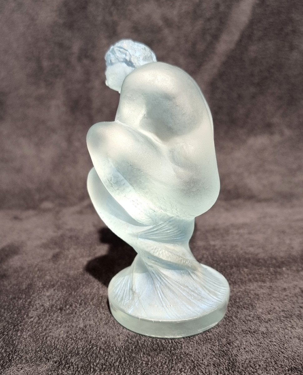 René Lalique Mascotte Sirène  Art Déco 1920 -photo-3