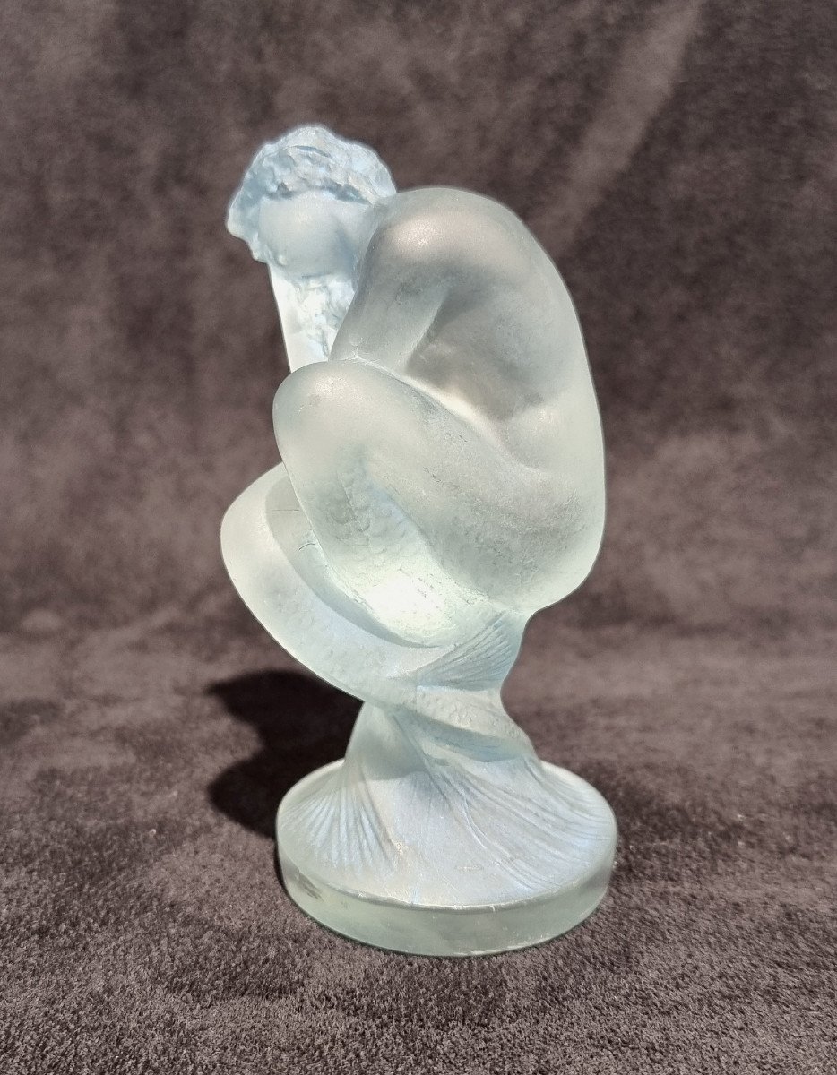 René Lalique Mascotte Sirène  Art Déco 1920 -photo-4