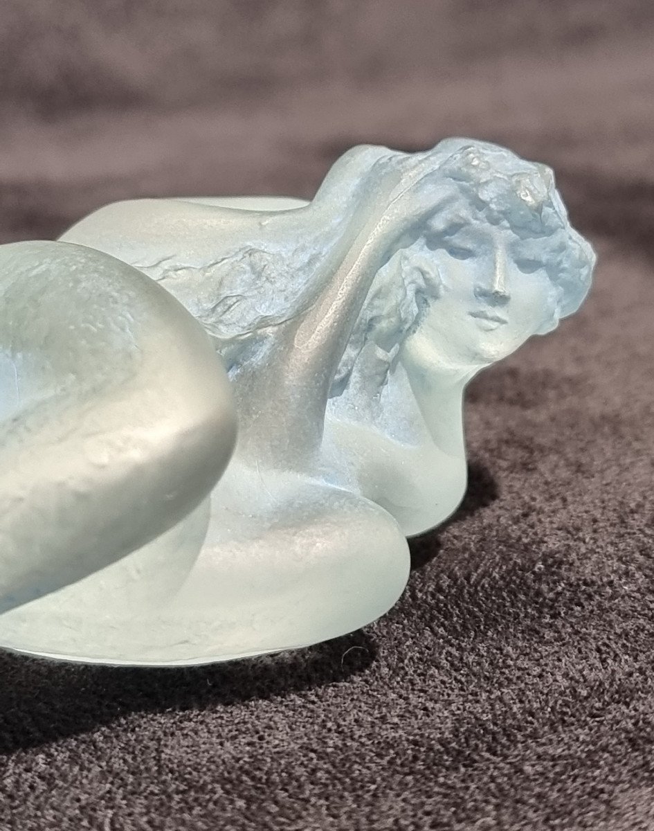 René Lalique Mascotte Sirène  Art Déco 1920 -photo-5