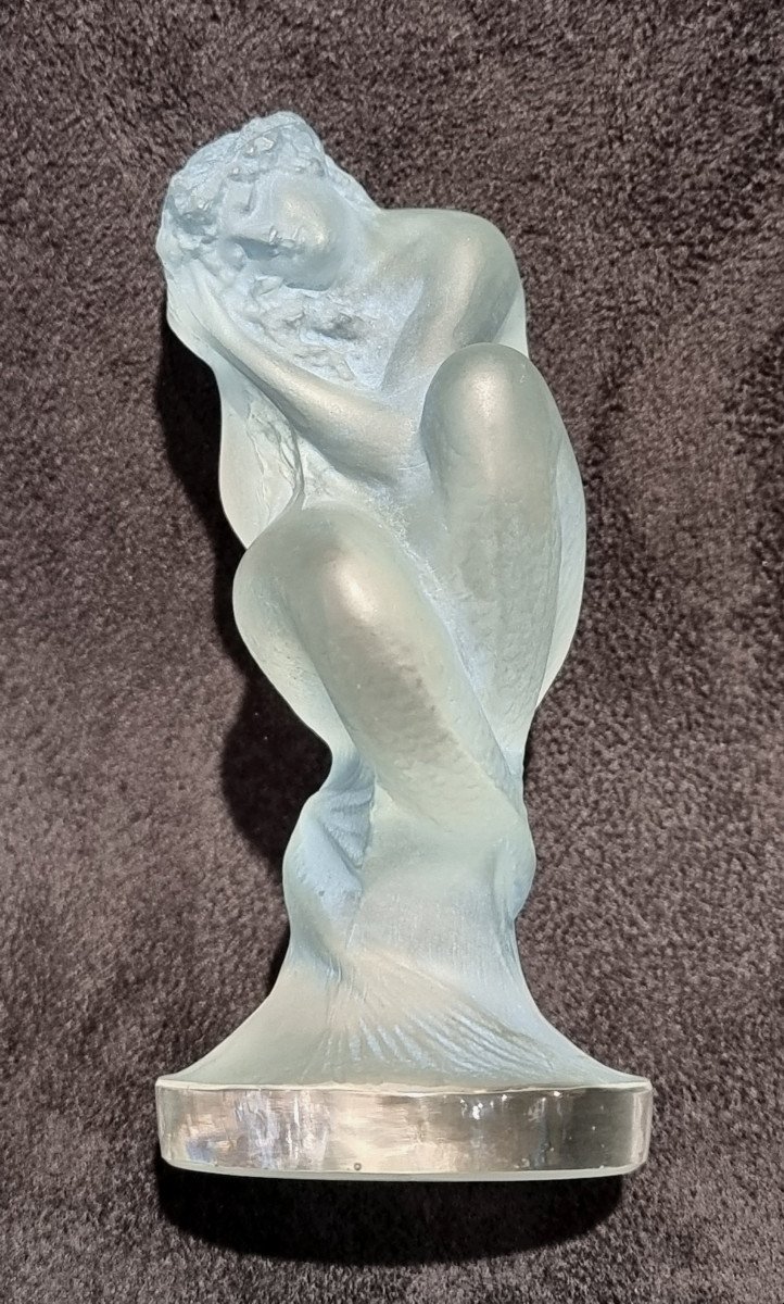 René Lalique Mascotte Sirène  Art Déco 1920 