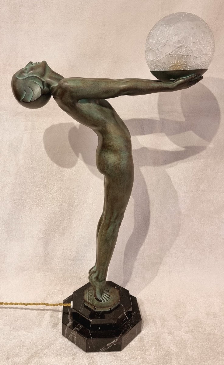 Max Le Verrier  Lumina Sculpture Lumineuse  Art Déco 1930-photo-2