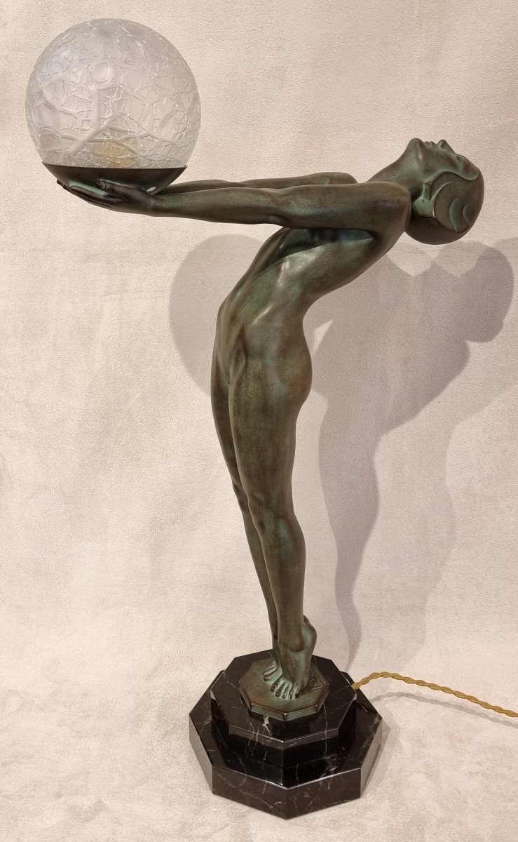 Max Le Verrier  Lumina Sculpture Lumineuse  Art Déco 1930-photo-3
