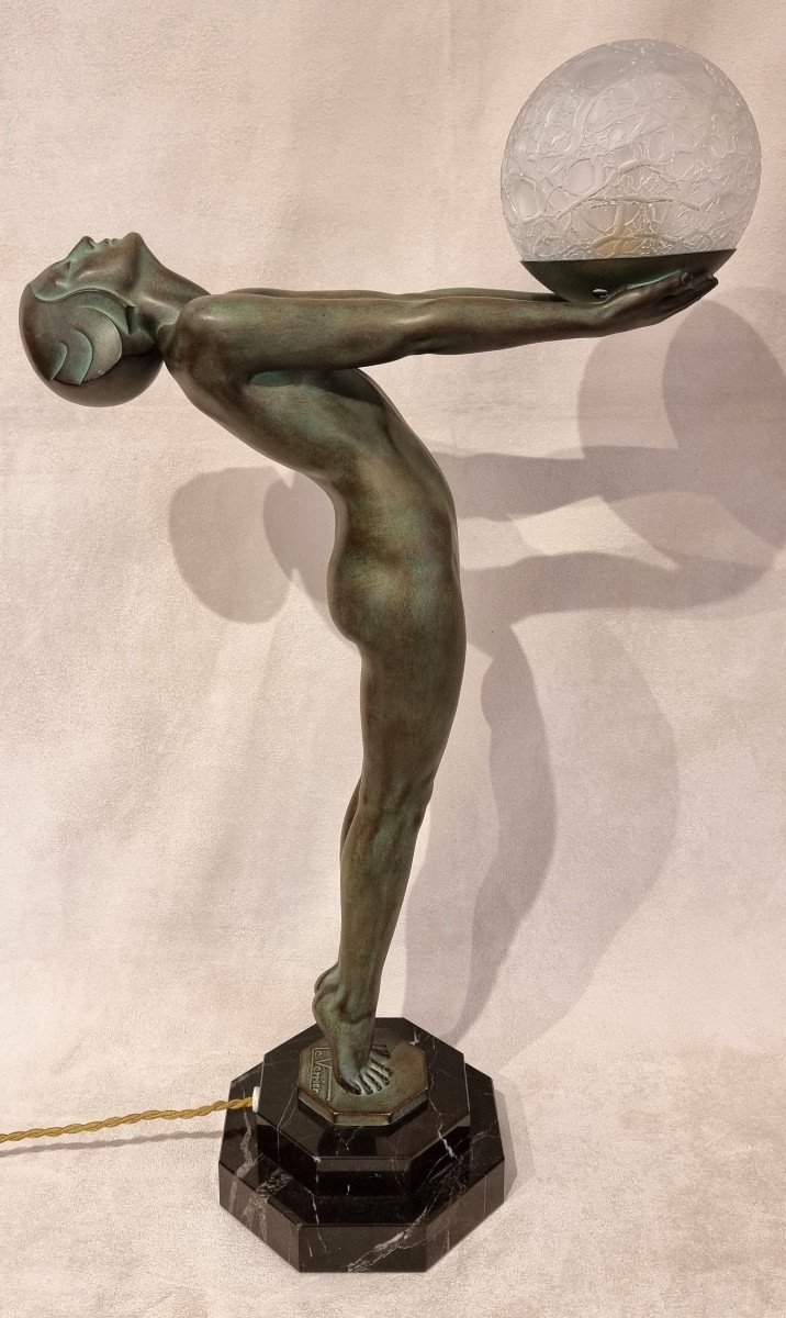 Max Le Verrier  Lumina Sculpture Lumineuse  Art Déco 1930-photo-1