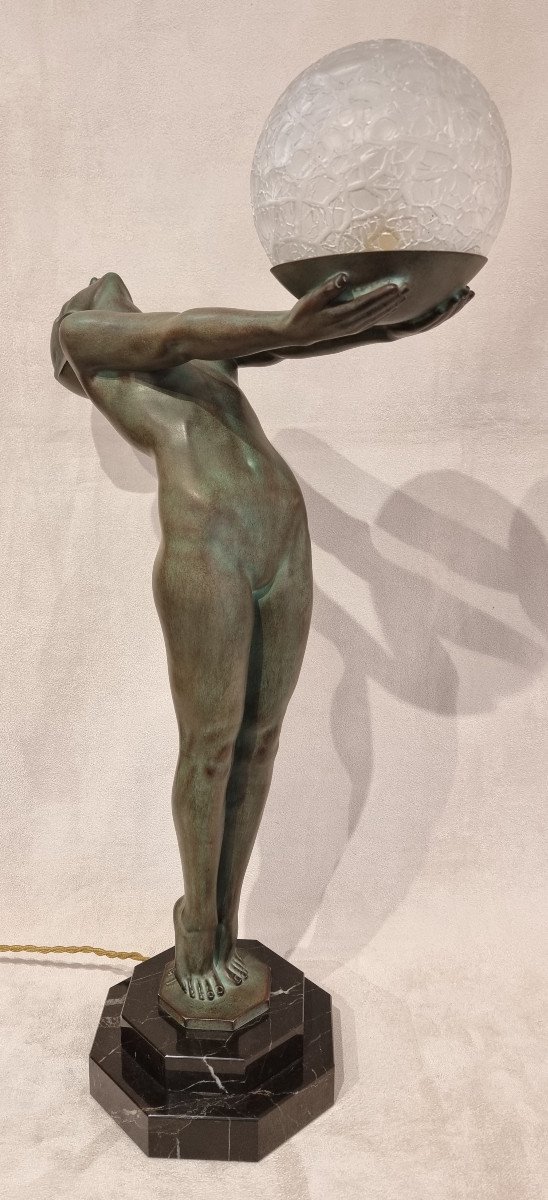 Max Le Verrier  Lumina Sculpture Lumineuse  Art Déco 1930-photo-2